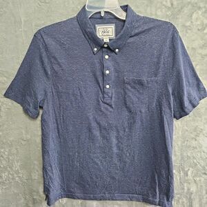 Jos. A Bank Men's Sz XL Slim Fit Blue Polo Knit Cotton